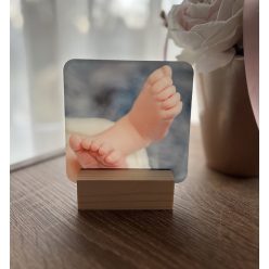 Egyedi fotó fatalppal