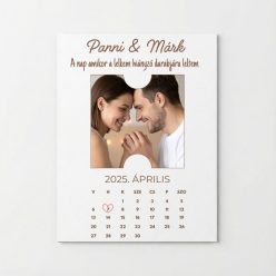   A nap amikor lelkem hiányzó darabjára leltem, egyedi hűtőmágnes