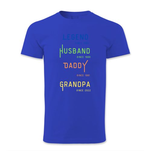 Legend, Husband, Daddy, Grandpa