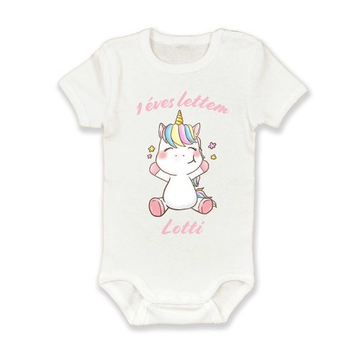 1 éves lettem, unikornisos