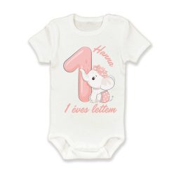 1 éves lettem, elefántos