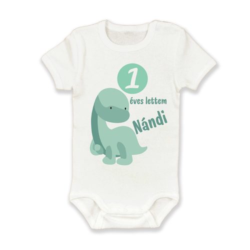 1 éves lettem, dínós