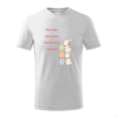 Piros tojás, fehér nyuszi…