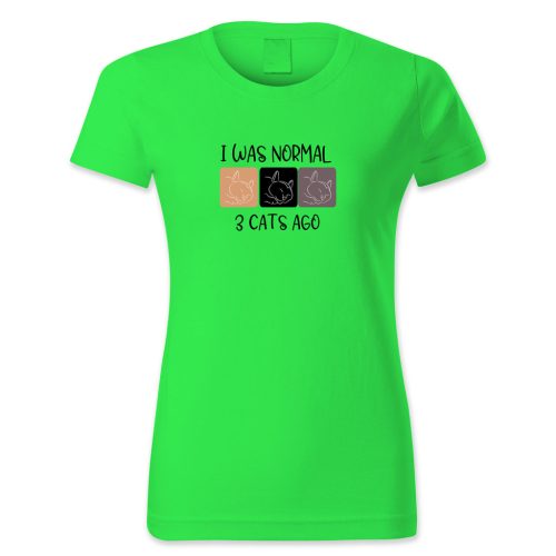 I was normal 3 cats ago