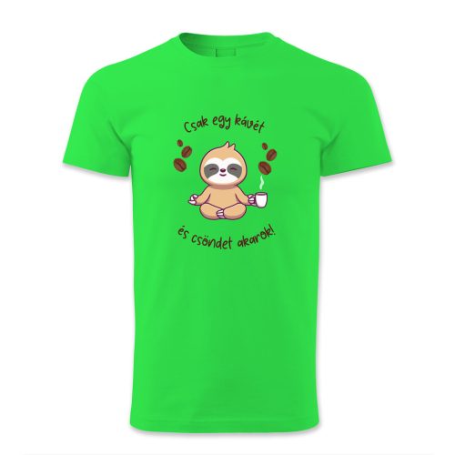 Csak egy kávét és csöndet akarok