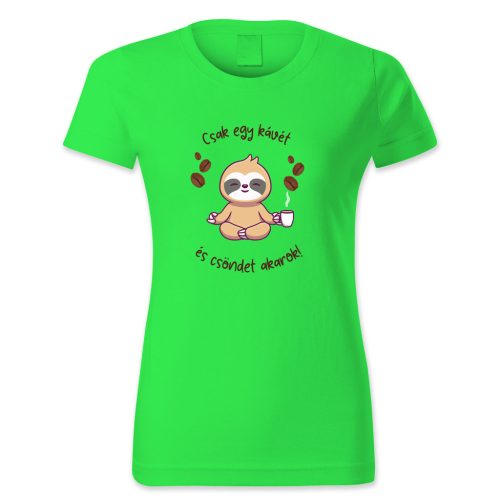 Csak egy kávét és csöndet akarok