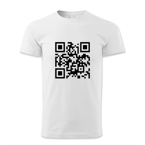 Saját QR kódos póló