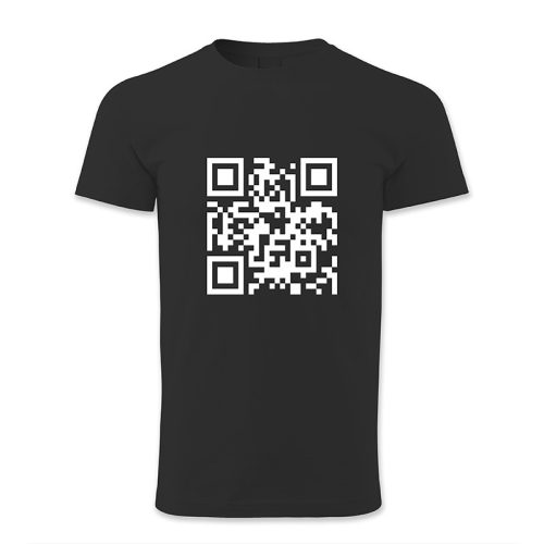 Saját QR kódos póló