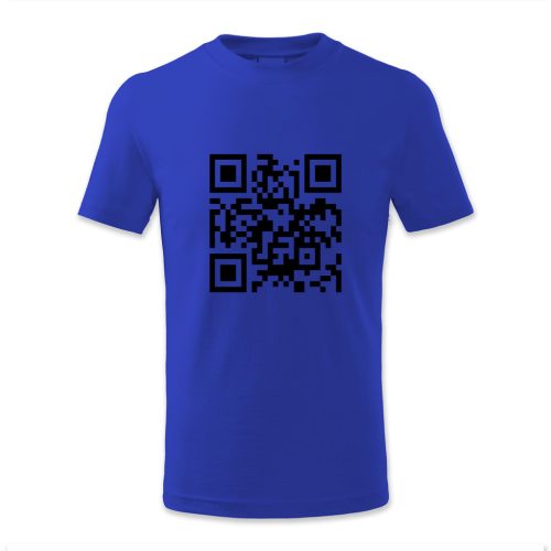 Saját QR kódos póló