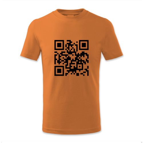 Saját QR kódos póló