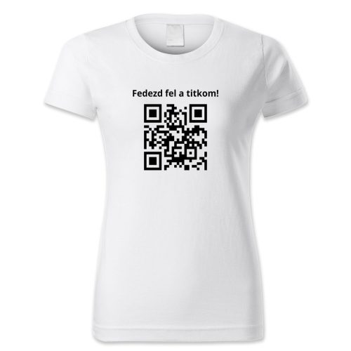 QR kódos Fedezd fel a titkom!