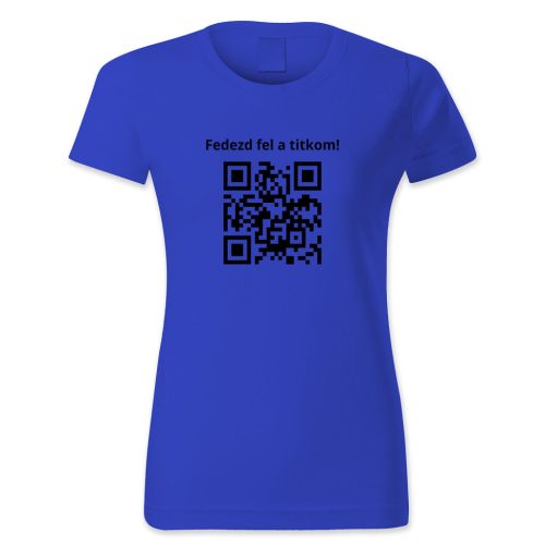 QR kódos Fedezd fel a titkom!