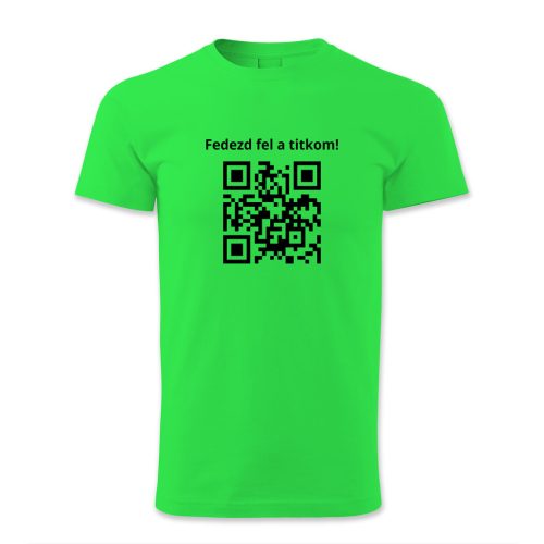 QR kódos Fedezd fel a titkom!
