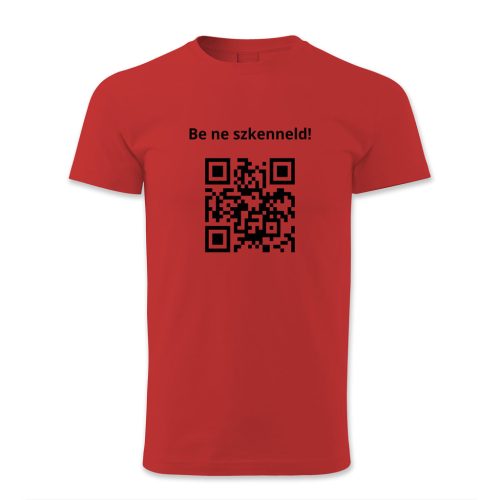 QR kódos Be ne szkenneld!