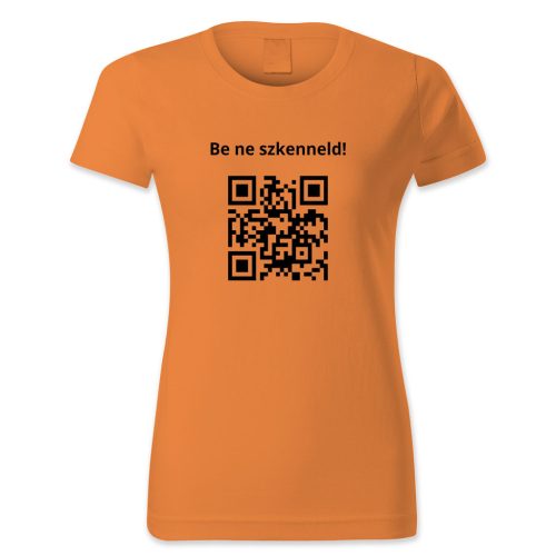 QR kódos Be ne szkenneld!