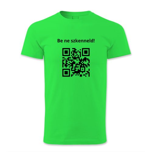 QR kódos Be ne szkenneld!