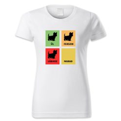 Ül, fekszik, lábhoz, marad! Yorki/női