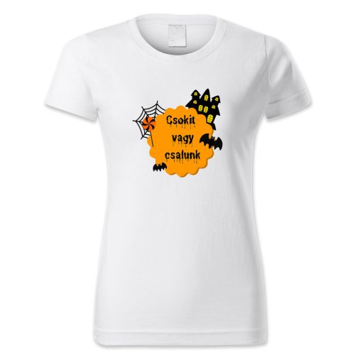 Csokit vagy csalunk, Kastélyos és denevéres, Halloween