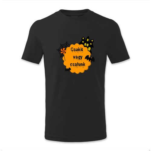 Csokit vagy csalunk, Kastélyos és denevéres, Halloween