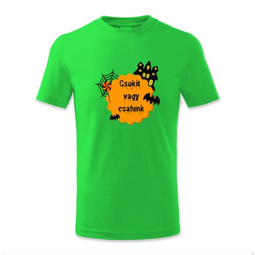 Csokit vagy csalunk, Kastélyos és denevéres, Halloween