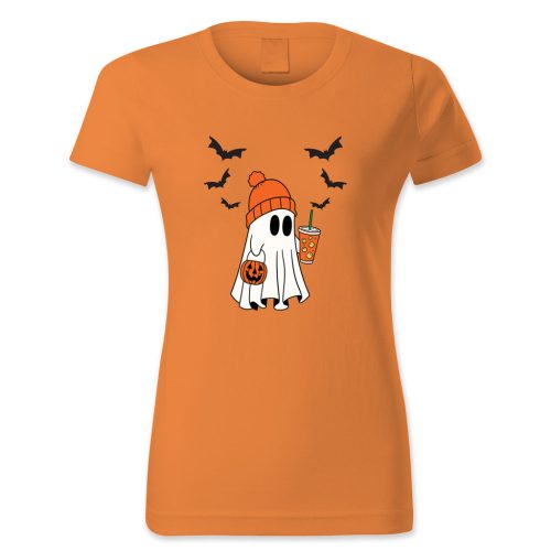 Szellem, denevér, üdítő, kosár, Halloween