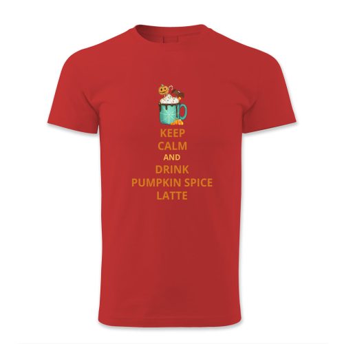 Keep calm and drink pumpkin spice latte, Halloween