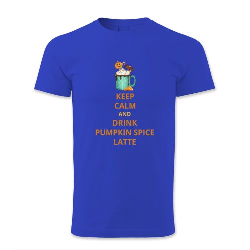 Keep calm and drink pumpkin spice latte, Halloween