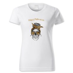 Happy Halloween, szemüveges fej, Halloween