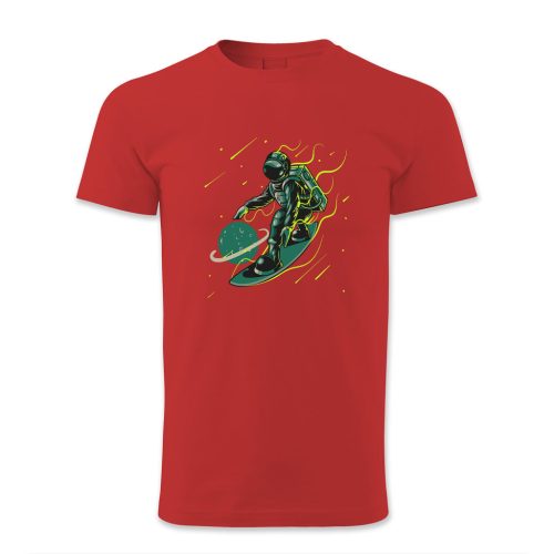 Légdeszkázó asztronauta