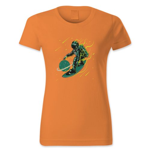 Légdeszkázó asztronauta