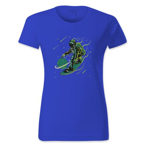 Légdeszkázó asztronauta