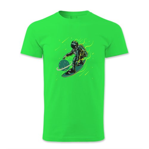 Légdeszkázó asztronauta