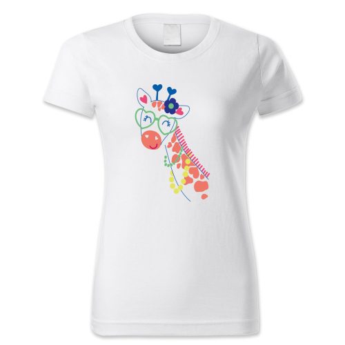 Zsiráf szíves szemüvegben