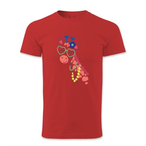 Zsiráf szíves szemüvegben