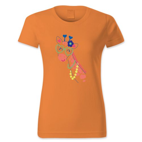 Zsiráf szíves szemüvegben