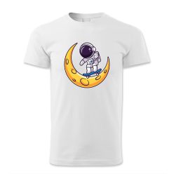 Asztronauta gördeszkázik a holdon