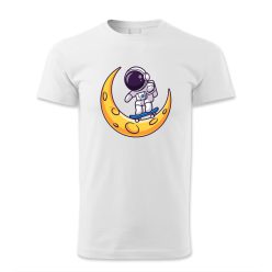 Asztronauta gördeszkázik a holdon