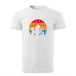 Mikulás, rénszarvas, hóember, retró