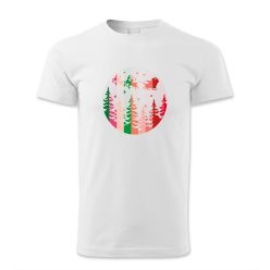 Mikulás, rénszarvas, szán, retró