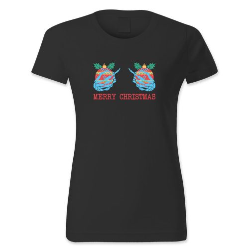 Merry Christmas, csontvázkezes, Karácsony