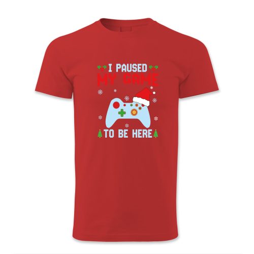 I paused my game to be here, Karácsony