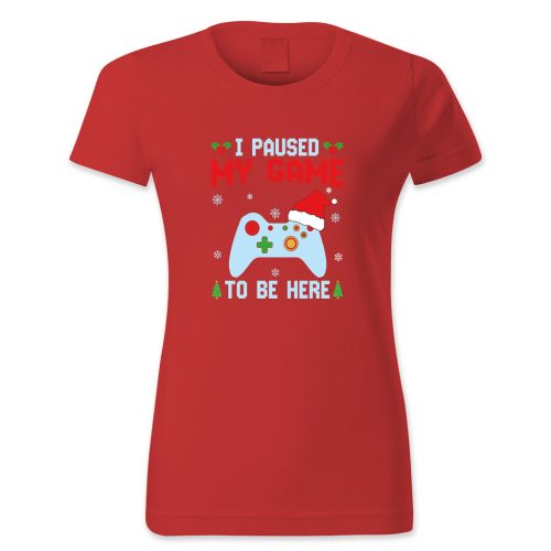 I paused my game to be here, Karácsony