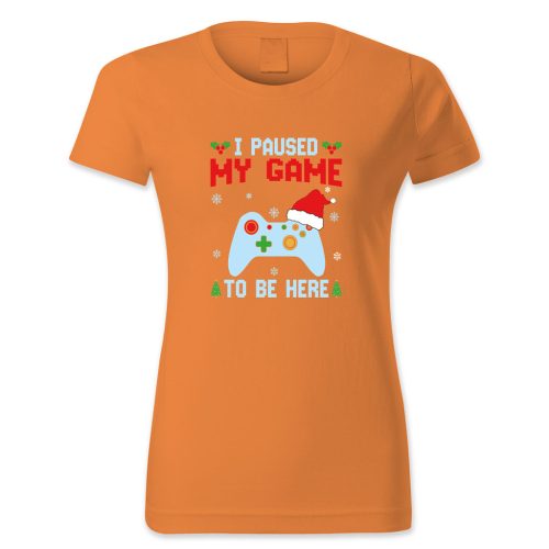 I paused my game to be here, Karácsony