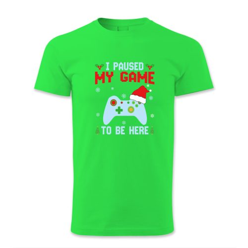 I paused my game to be here, Karácsony