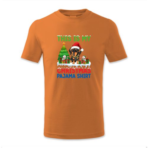 This is my Christmas pajama shirt, kutyás alvós póló, Karácsony