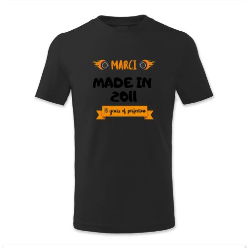 Marci, Made in 2011, 13 years of perfection, kerekes