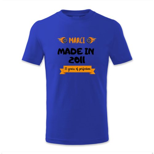 Marci, Made in 2011, 13 years of perfection, kerekes