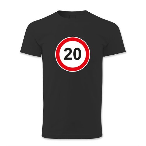 20. születésnap, KRESZ tábla