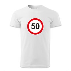 50. születésnap, KRESZ tábla