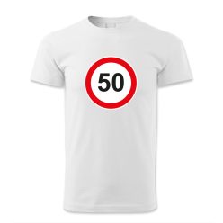 50. születésnap, KRESZ tábla